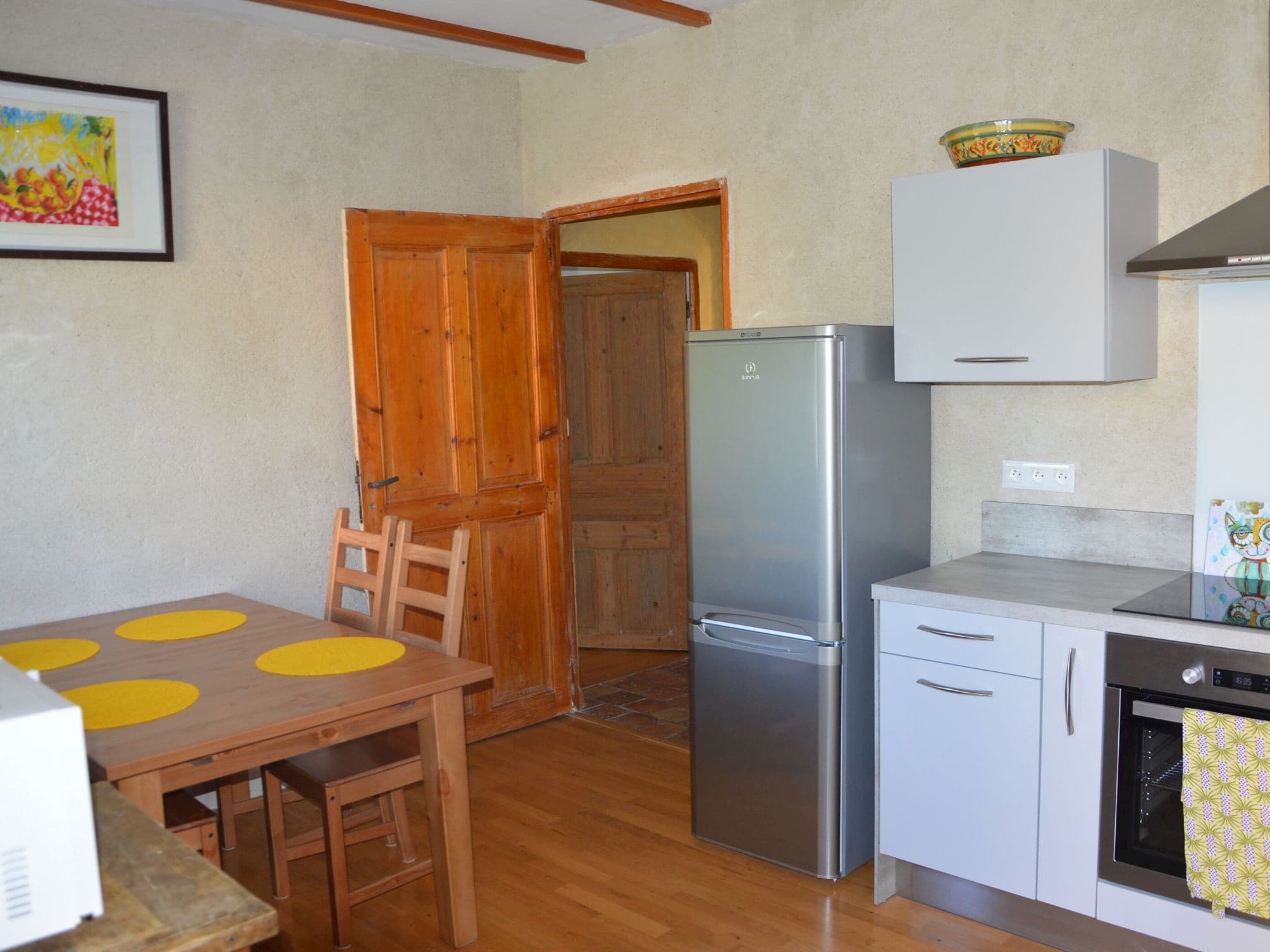 Gîte Valérie cote jardin cuisine